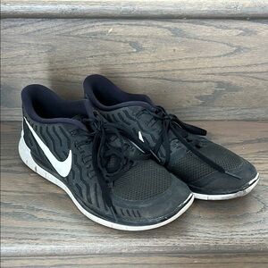 Nike Black and White Sleek Sneakers